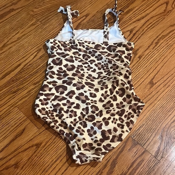 Cat & Jack Girl’s Leopard One Piece Size XL (14) - Picture 2 of 4